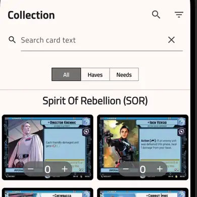 Collection Search